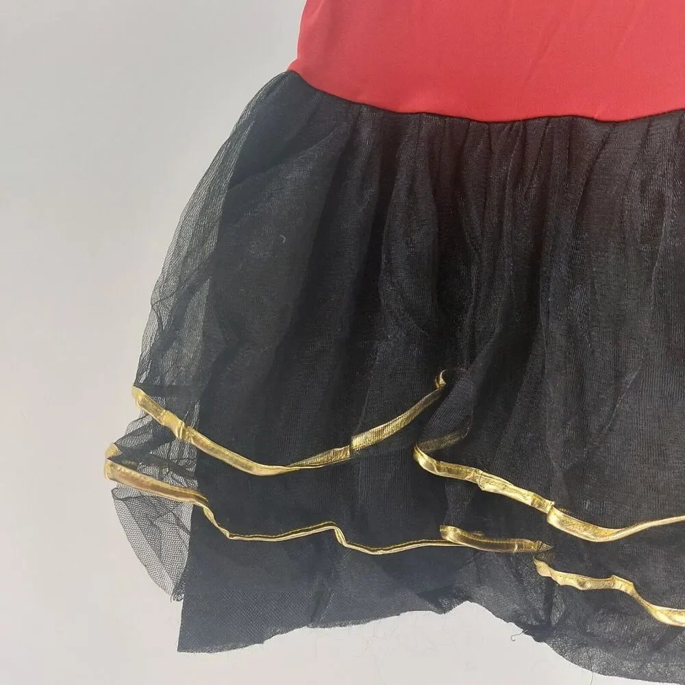 Wonderland Costumes Girls Halloween Red Ninja Cutie Sz 10-12
